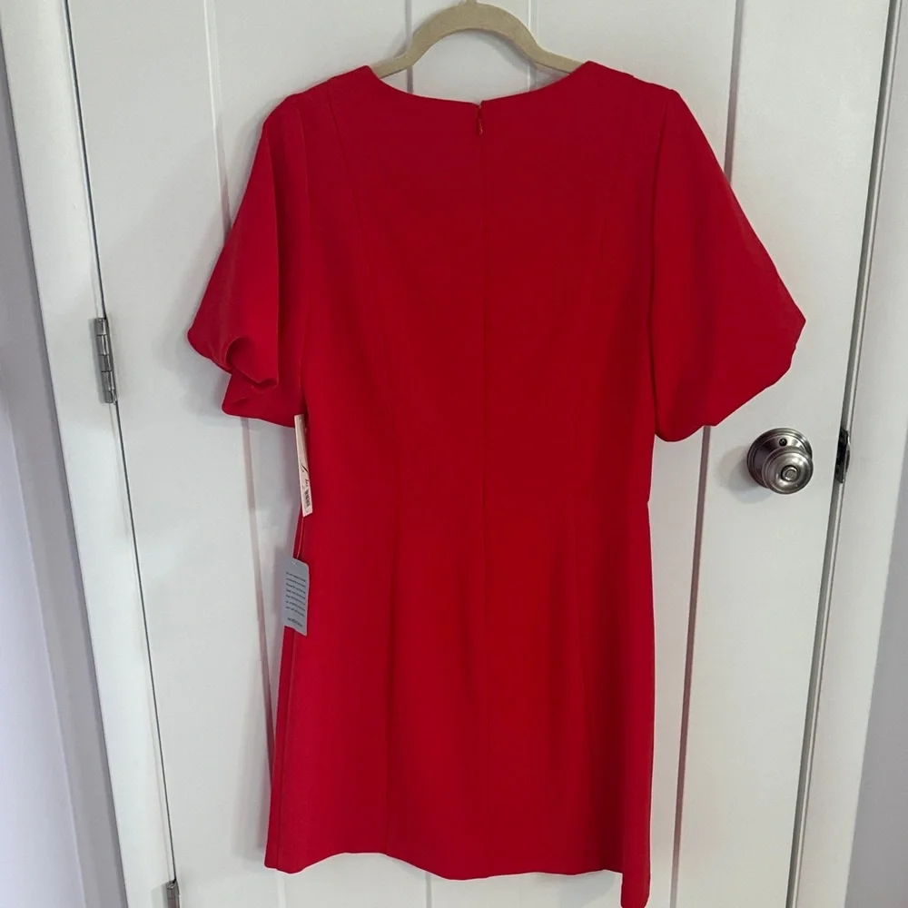 Eliza J Vibrant Red Mini Dress—NWT - Picture 6 of 7